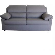 Divano 3 posti Bellahome firenze' grigio tessuto sfoderabile e antimacchia, 190x95x93 cm