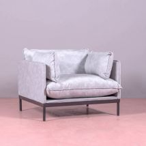 Divano a 1 posto - Skyline - Grigio - Grigio - Nest Dream