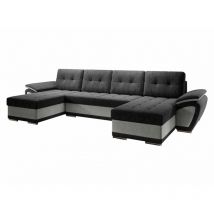 Mobilier1 - Divano angolare Arvada 115, Orinoco 96 + Orinoco 90, Funzione di sonno, Scatola da letto, 336x157x97cm, 0