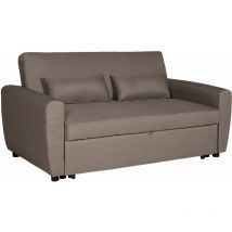 Happy Garden - Divano letto matt a 2 posti in color tortora