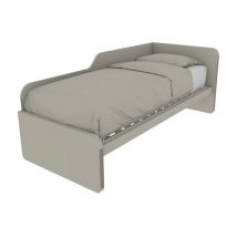 Mobilfino Camerette - Divano letto sagomato 80x190 - Ecru cappuccino