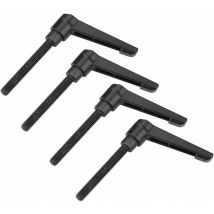 Divers accessoire et consommable pour outil électroportatif--4pcs poignée de levier de serrage, poignées réglables de machine de poignée de filetage