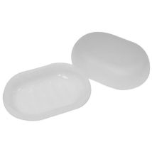Porte-savon – 11x8cm – Polypropylène léger – Idéal pour la maison ou événements – TAMPEL