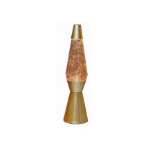 Itotal - i-total - lampe à lave magma & glitter (gold glitter)