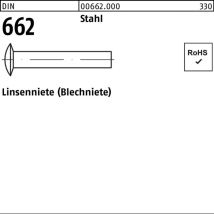 Rivet Pop Din 662/iso 1051