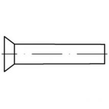 Din 661 Senkniete Aluminium 99.5 4 x 10 Al s 1000 Stk