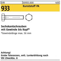Vis hexagonale x50mm