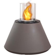 Divina Fire - Bioethanol-kamin-garten-kohlenbecken Für Drinnen Und Draußen Stromboli Tortora D.60 X H56