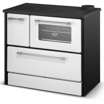 Cucina a legna 9 kw Bianca Beatrice ecodesign