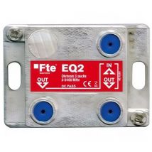 FTE - Divisor de 2 vías terrestre y satelital EQ2