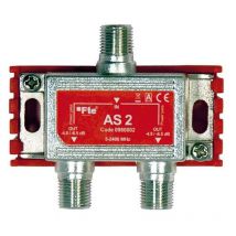 FTE - Divisor de tv clase terrestres y canales vía satélite, 2 salidas de 4 dB