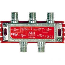 FTE - Divisor de tv clase terrestres y de satélite 4 salidas 8 dB