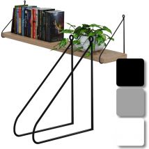 Diy 2er Set Wandregalhalter Weiß 250mm Winkel Auflage Filigran Konsole Träger Metall Einschub