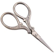 Kkmoon - diy Cross Stitch Antique Sewing Shears Kommode Stickwerkzeug kleine Schere (Bronze)