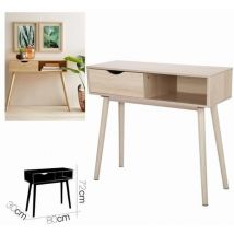 Mueble consola flip con cajon 80 x 30 x h 72 cm - Dk Home