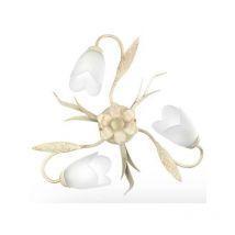 Onli - Dkl italia double round 3 light e14 elfenbein - dkl4250/pl3a