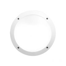 Dkl italia lucia e27 ip66 plafonnier diamètre 30cm blanc - dkl1r3e27w