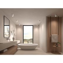 DL GALILEO S blanco text GU10 ø60x85mm IP44