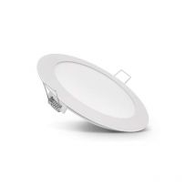 Optonica - Plafonnier led Rond Extra Plat 12W 840lm (96W) 170mm - Blanc du Jour 6000K