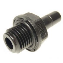 Gerade-Verbinder ASAB1004M Außengewinde: 1/4' Rohr-Ø: 10 mm 1 St. - Dm-fit