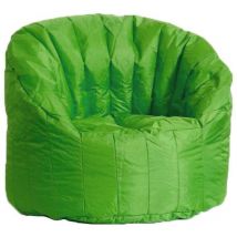 Talamo Italia - Poltrona Allos, Seduta imbottita, Divano singolo da salotto, Sedia con braccioli, Made in Italy, 80x80 h80 cm, Verde