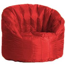Talamo Italia - Runder Polstersessel, Farbe Rot, Maße 80 X 80 X 80 Cm