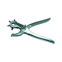 Pinza fustellatrice in acciaio cromato con 6 fustelle fer 105774