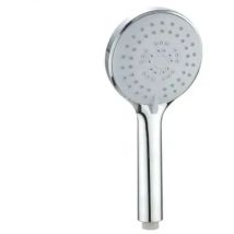 Ambra - Doccetta Bathroom Star Tonda Multifunzione 3 Getti Cromo / Grigia