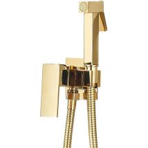 Onyzpily - Ensemble de douche hygiénique pour toilettes, robinet de toilette bidet, robinet de toilette hygiénique, ensemble de douche bidet pour