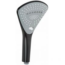 Fizz - Doccetta, 3 getti, nero opaco 6770039-00 - Kludi