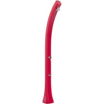 Doccia Solare da Giardino 28L Miscelatore e Lavapiedi Arkema Happy Five Cherry