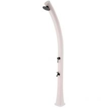 Starmatrix - Doccia Bianca Acqua Calda Dal Sole Cm 20x21x226 Mpc Docciasolare Rio Bianco Blackmatt