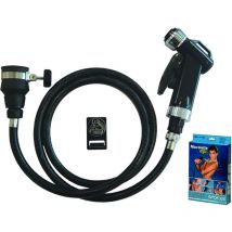 Doccia lavatesta per lavabo 'micronette regal' nero 2010/S