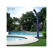 Arkema Design - Doccia solare Happy Five 500 Arkema da 24 Lt Con piatto doccia antracite Antracite