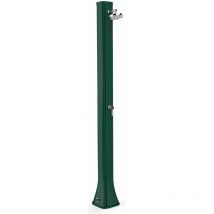 Doccia Solare da Giardino 40L Miscelatore Arkema Big Happy Five Verde Scuro