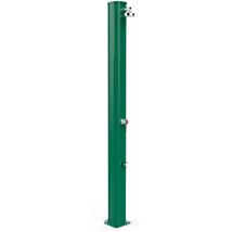 Doccia solare Big Jolly A 320 verde – 40 litri – Alluminio anti-corrosione – 229 x 20 x 18,5 cm – Arkema Design