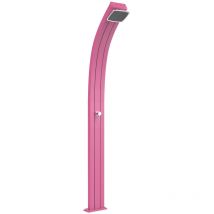 Doccia Solare da Esterno Giardino 30L Miscelatore Arkema Spring Fuxia