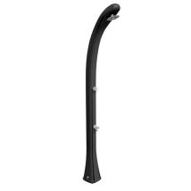 Formidra - Doccia solare da esterno So Happy 28L 216x24x26cm hdpe riciclabile - Risciacquo a pedale, soffione, miscelatore caldo/freddo - - Antracite