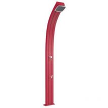Doccia Solare da Esterno Giardino 30L Miscelatore e Lavapiedi Arkema Spring Cherry