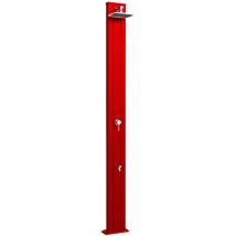 Doccia da Esterno Giardino Miscelatore e Lavapiedi Arkema Spring S Cherry