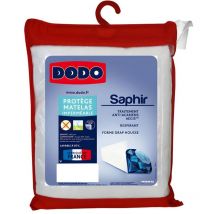Protège matelas Dodo imperméable et anti-acariens - 160 x 200 cm - saphir