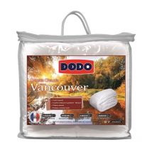 Couette chaude Vancouver - 220 x 240 cm - 400gr/m² - Blanc Dodo