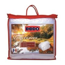 Couette chaude Vancouver - 240 x 260 cm - 400gr/m² - Blanc Dodo