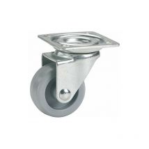 Dörner+helmer - döner helmer roulette, meubles - 36 x 15 mm, plastique, 790130C roue gris