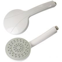 Dönges - Handbrause tele, weiss, ø 100 mm, Anschluss 1/2'