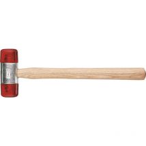 Plastikhammer Kopfdurchmesser ø 40 mm Hammer mit Eschenstiel Stiellänge 265 mm