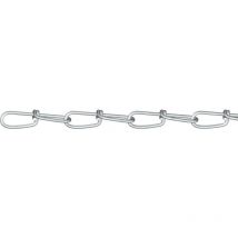 156154 Catena a nodi Argento Acciaio galvanizzato zinco 30 m - Dörner+helmer