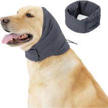 Cyslmuk - Dog Calm Sweat à capuche sans retournement pour la guérison des hématomes du chien, protection contre le bruit sans retournement pour