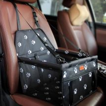 Naxunnn - bygd Dog Booster Seat with Leveling Support Rod, Dog Car Seat Suitable for Small and Medium Pets.