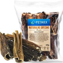 Friandises Naturelles À Mâcher Pour Chiens Petmex Tripes De Bœuf Séchées 200 G